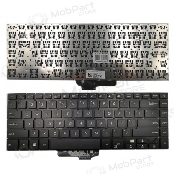ASUS VivoBook: 15 X510, X510U, X510UA, X510UN klaviatūra