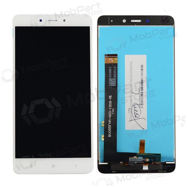 Xiaomi Redmi Note 4 (BV055FHM-N00-1908-R0.1) ekrāns (balts) - Premium