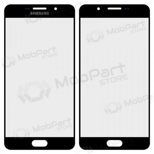 Samsung A710 Galaxy A7 (2016) Ekrāna stikliņš (melns) (for screen refurbishing) Samsung A710 Galaxy A7 (2016) Ekrāna stikliņš (melns) (for screen refurbishing)