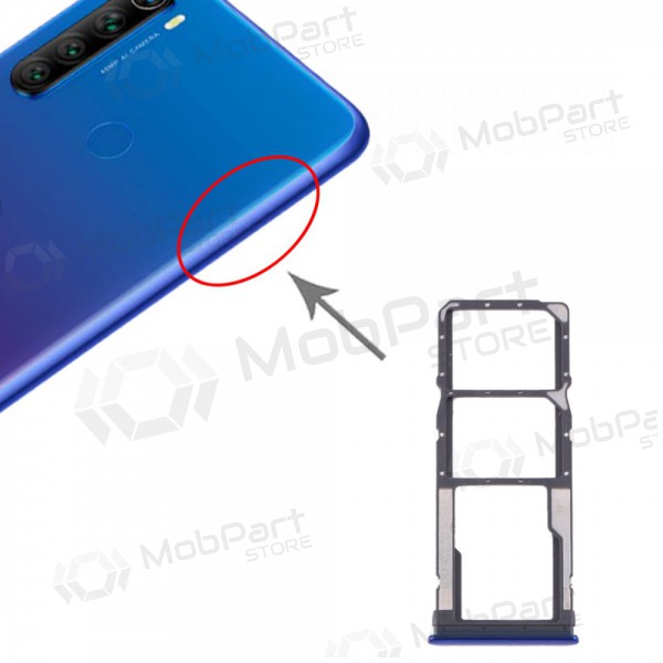 Xiaomi Redmi Note 8T SIM kartes turētājs zils (Starscape Blue)