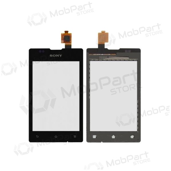 Sony C1505 Xperia E skārienjūtīgais ekrāns / panelis (melns)