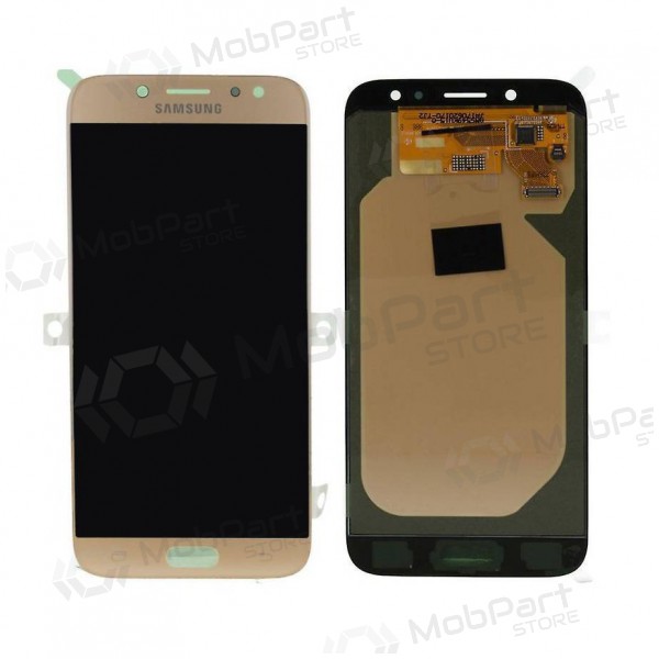 Samsung J730F Galaxy J7 (2017) ekrāns (no logo) (zelta) (OLED)