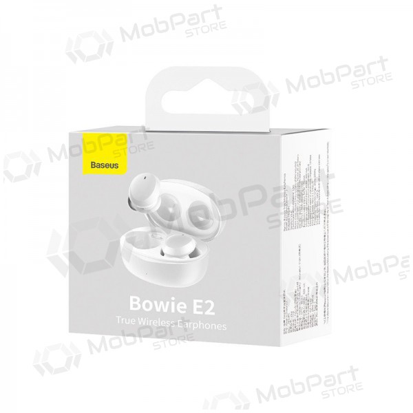 Bezvadu brīvroku aprīkojums Baseus Bowie E2 NGTW090002 (balta) Bezvadu brīvroku aprīkojums Baseus Bowie E2 NGTW090002 (balta)