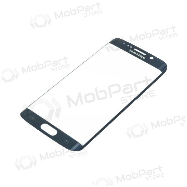 Samsung G925F Galaxy S6 Edge Ekrāna stikliņš (tumši zils) (for screen refurbishing)