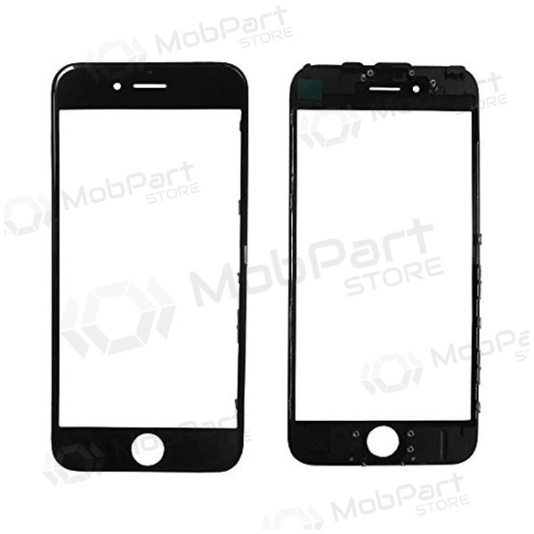 Apple iPhone 6 Plus Ekrāna stikliņš ar rāmīti (melns) (for screen refurbishing) - Premium