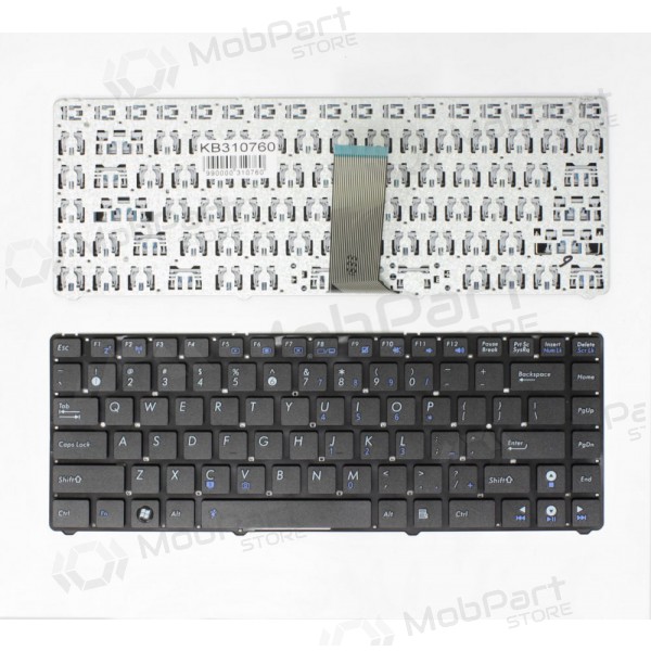 ASUS EEE PC 1215, 1215P klaviatūra