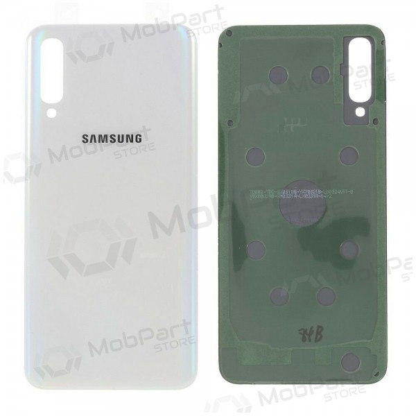 Samsung A505 Galaxy A50 2019 aizmugurējais baterijas vāciņš (balts)