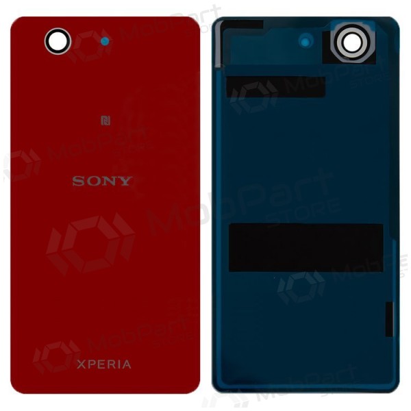 Sony Xperia Z3 Compact D5803 / D5833 aizmugurējais baterijas vāciņš (oranžinis) (service pack) (oriģināls)