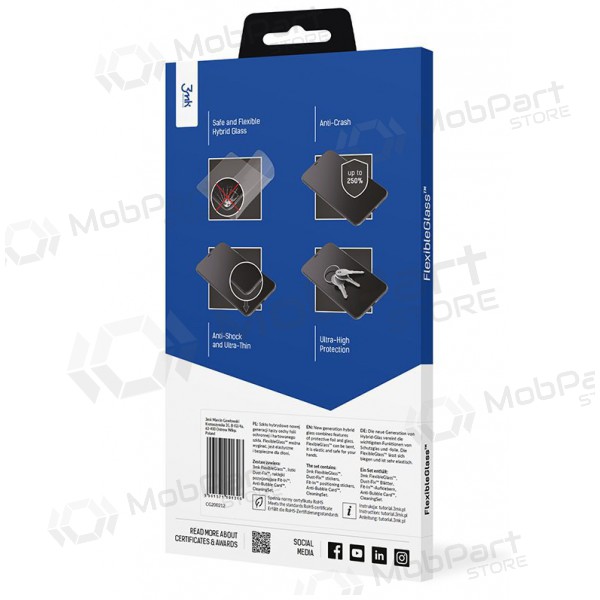 Samsung G715 Galaxy Xcover Pro ekrāna aizsargplēve Samsung G715 Galaxy Xcover Pro ekrāna aizsargplēve
