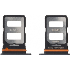 Xiaomi 12T / 12T Pro SIM kartes turētājs (melns)