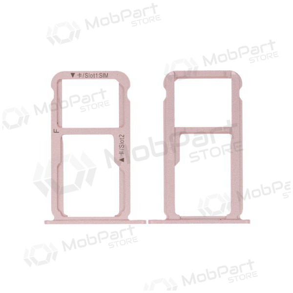 Huawei Honor 8 SIM kartes turētājs (rozā) (service pack) (oriģināls)