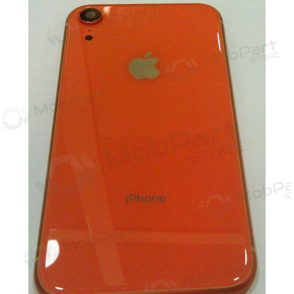 Apple iPhone XR aizmugurējais baterijas vāciņš sārts (coral) full