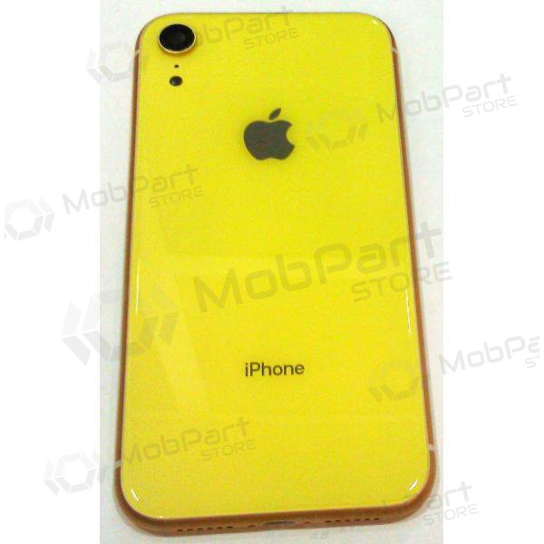 Apple iPhone XR aizmugurējais baterijas vāciņš (dzeltens) full