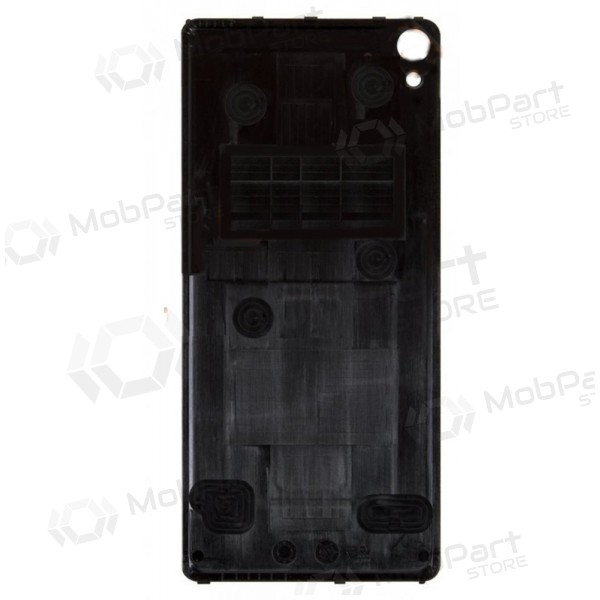 Sony Xperia XA F3111 / XA F3113 / XA F3115 / XA F3112 / XA F3116 aizmugurējais baterijas vāciņš melns (graphite black) (lietots grade A, oriģināls)