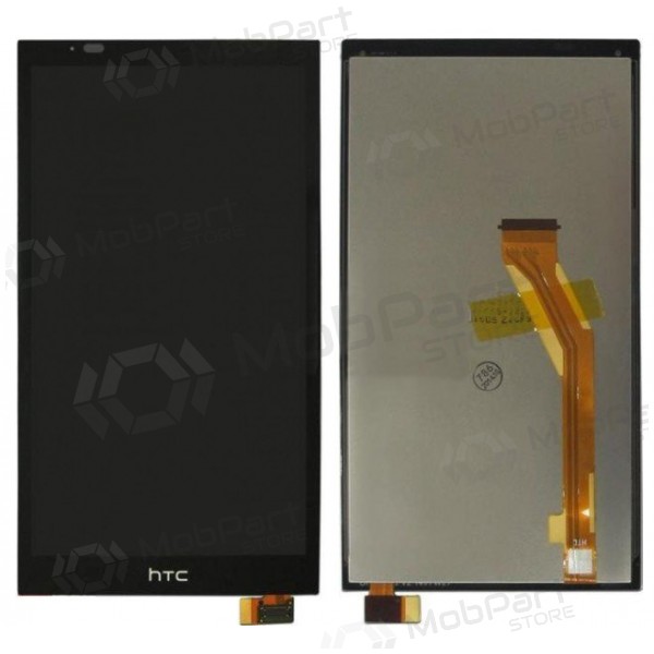 HTC Desire 816 ekrāns (melns)