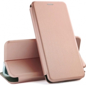 Samsung A536 Galaxy A53 5G maciņš "Book Elegance" (rozā / zelta)