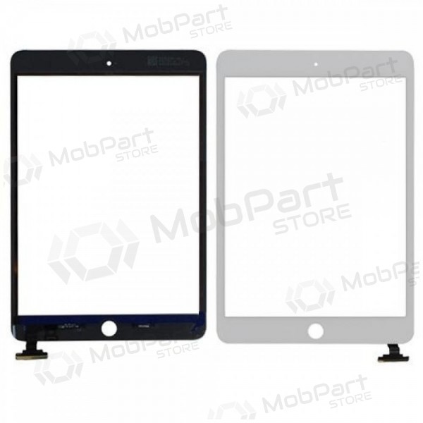 Apple iPad mini / iPad mini 2 skārienjūtīgais ekrāns / panelis (balts) Apple iPad mini / iPad mini 2 skārienjūtīgais ekrāns / panelis (balts)