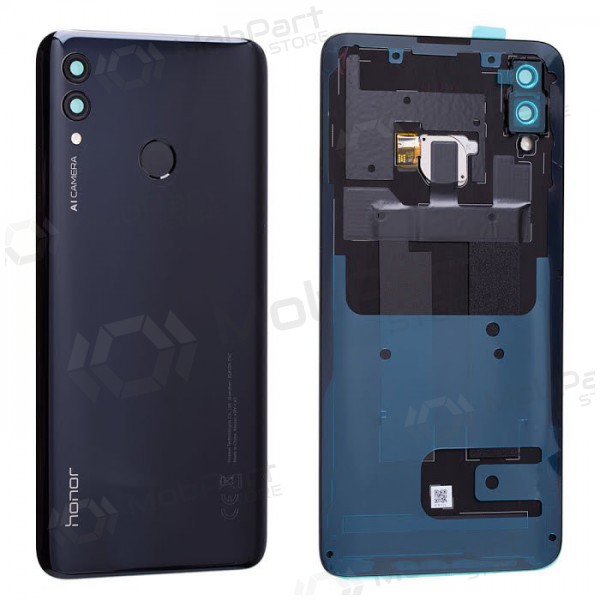 Huawei Honor 10 Lite aizmugurējais baterijas vāciņš melns (Midnight Black) (lietots grade C, oriģināls)