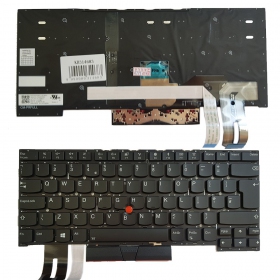 Lenovo ThinkPad T490s, T495s, UK, su pašvietimu klaviatūra