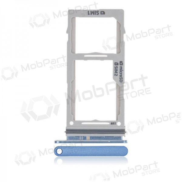 Samsung Galaxy S10e / S10 / S10 Plus DUAL SIM kartes turētājs (zils) Samsung Galaxy S10e / S10 / S10 Plus DUAL SIM kartes turētājs (zils)
