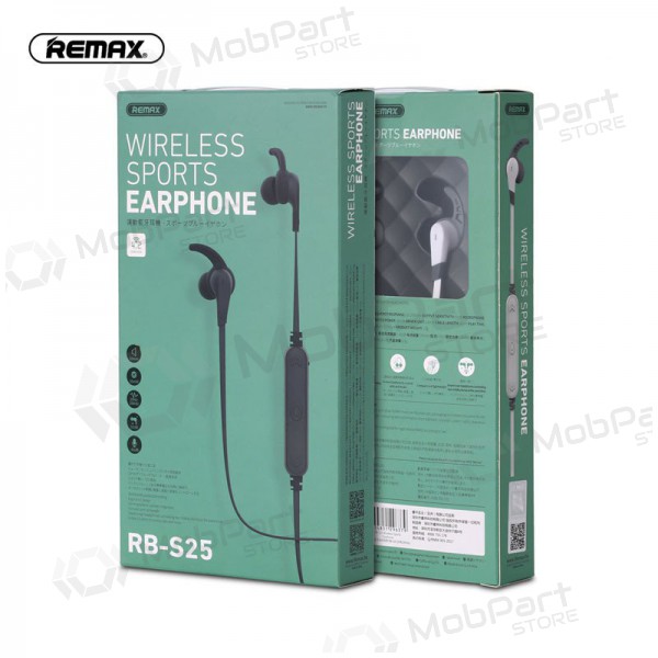 Bezvadu brīvroku aprīkojums Remax RB-S25 Bluetooth (melna)