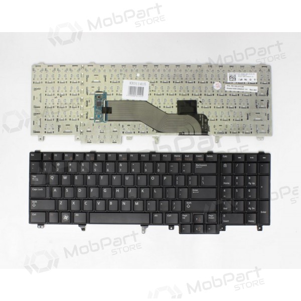 DELL Latitude: E5520, E5520m klaviatūra