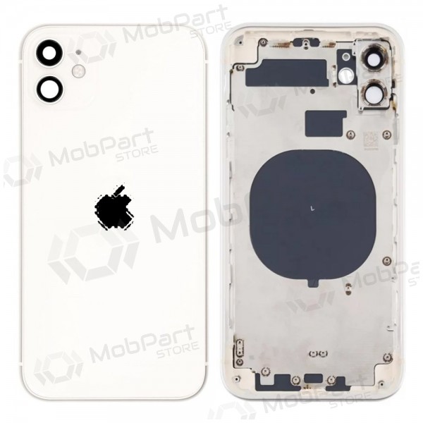 Apple iPhone 11 aizmugurējais baterijas vāciņš (balts) full
