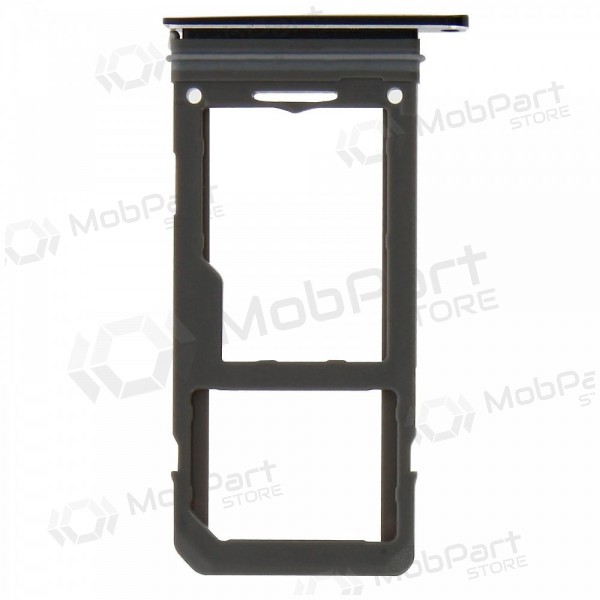 Samsung G950F Galaxy S8 / G955F Galaxy S8+ SIM kartes turētājs (melns) Samsung G950F Galaxy S8 / G955F Galaxy S8+ SIM kartes turētājs (melns)