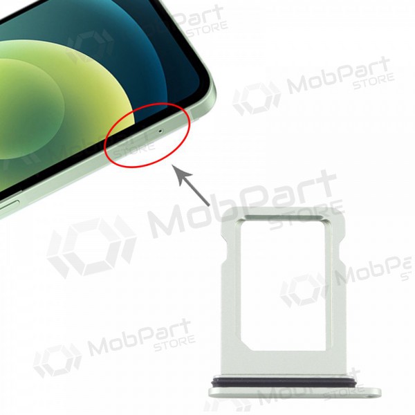 Apple iPhone 12 SIM kartes turētājs (zaļš)