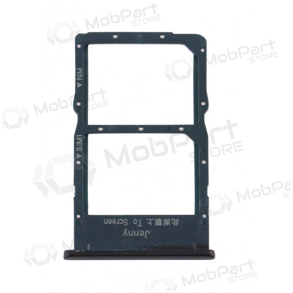 Huawei P40 Lite SIM kartes turētājs (melns)