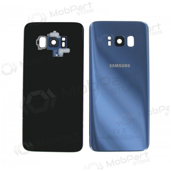Samsung G955F Galaxy S8 Plus aizmugurējais baterijas vāciņš zils (Coral Blue) (lietots grade A, oriģināls)
