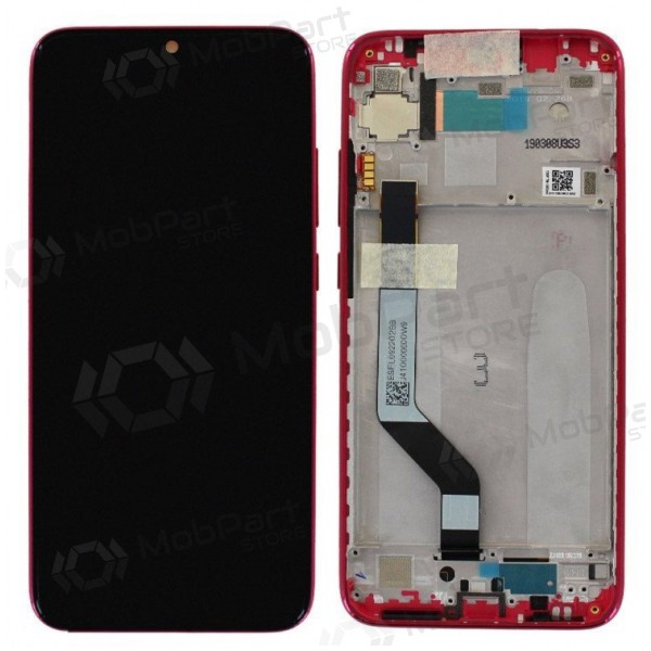 Xiaomi Redmi Note 7 ekrāns (sarkans) (ar rāmīti) (service pack) (oriģināls)