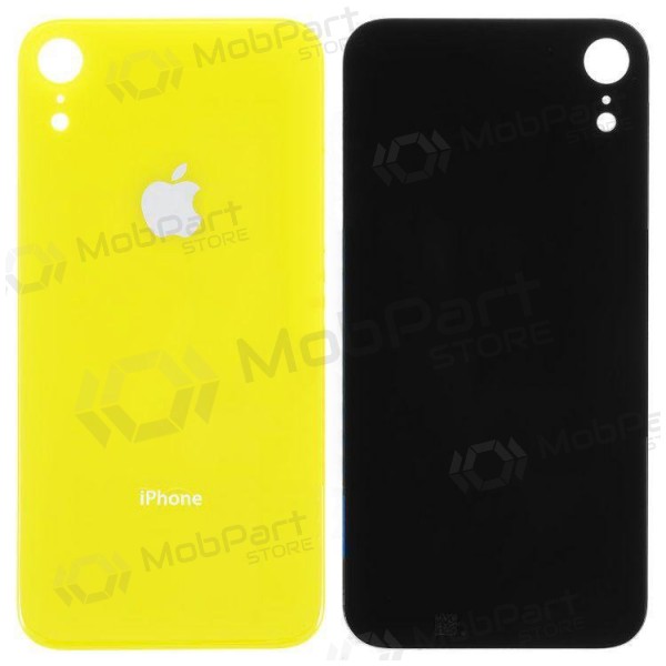Apple iPhone XR aizmugurējais baterijas vāciņš (dzeltens)