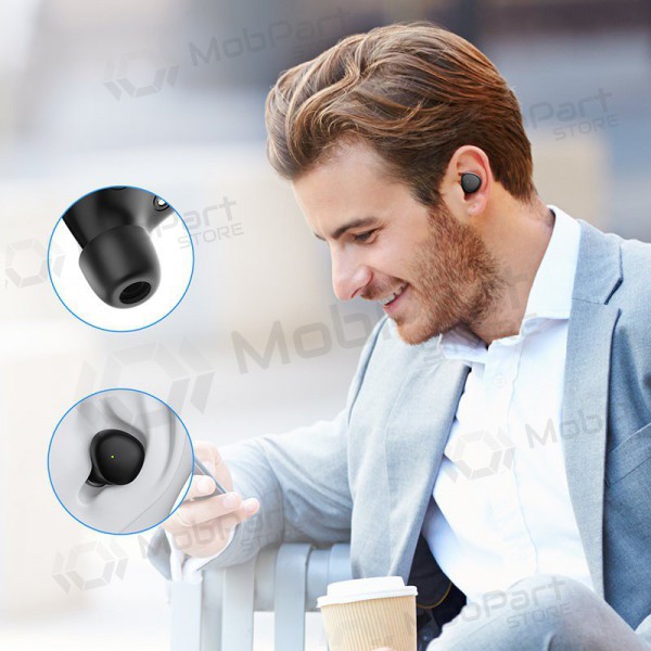 Bezvadu brīvroku aprīkojums Joyroom TWS JR-TL1 Pro (melna)