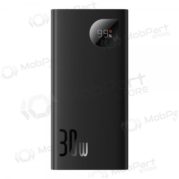 Ārējā baterija Power Bank Baseus Adaman2 30W 10000mAh melna PPAD040101 Ārējā baterija Power Bank Baseus Adaman2 30W 10000mAh melna PPAD040101