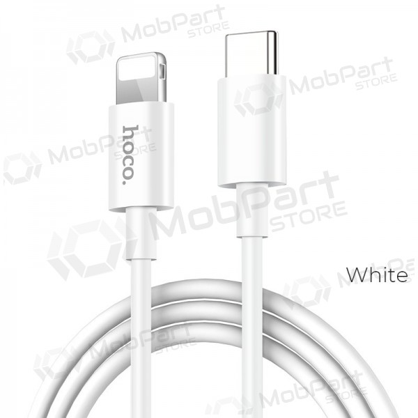 USB kabelis Hoco X36 PD Type-C - Lightning 1.0m (balts)