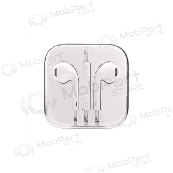 Brīvroku aprīkojums Apple iPhone 5G / 5S / 5C / 6 / 6 Plus (balta)