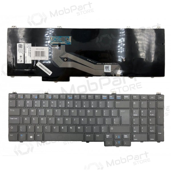 Dell: E5540 klaviatūra