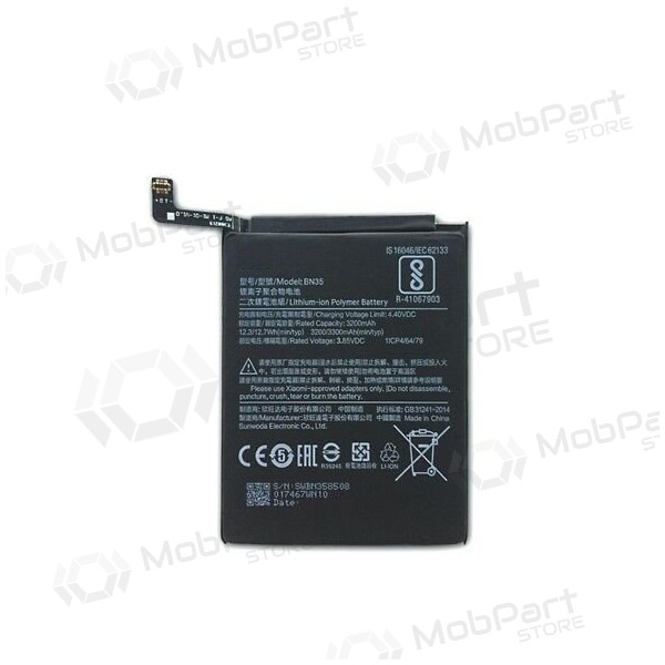 Xiaomi Redmi 5 baterija / akumulators (BN35) (3200mAh)