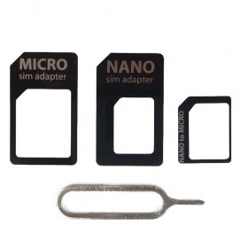 NanoSIM un MicroSIM adapteris