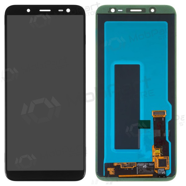Samsung J600FN Galaxy J6 (2018) ekrāns (melns) (service pack) (oriģināls)