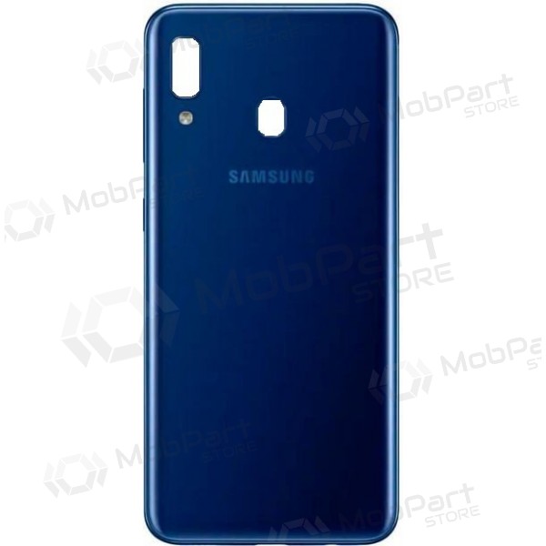 Samsung A205 Galaxy A20 2019 aizmugurējais baterijas vāciņš (zils)