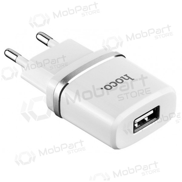Lādētājs HOCO C11 Smart USB (5V 1A) (balts)