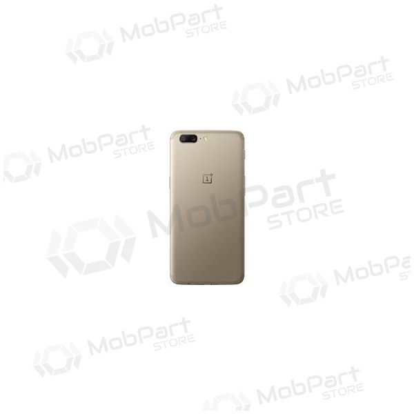 OnePlus 5 aizmugurējais baterijas vāciņš (zelta) (lietots grade B, oriģināls)