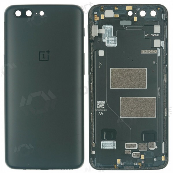 OnePlus 5 aizmugurējais baterijas vāciņš pelēks (Slate Gray) (lietots grade B, oriģināls) OnePlus 5 aizmugurējais baterijas vāciņš pelēks (Slate Gray) (lietots grade B, oriģināls)