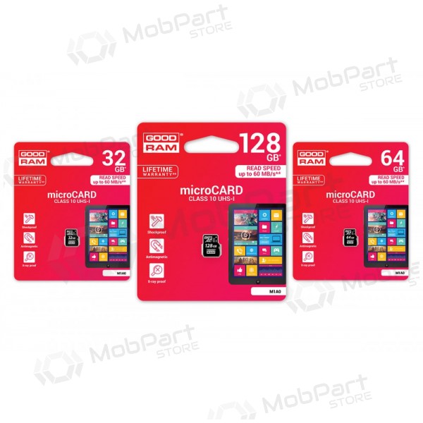 Atmiņas karte GOODRAM MicroSD 16Gb (class 10)
