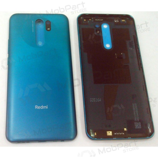 Xiaomi Redmi 9 aizmugurējais baterijas vāciņš zaļš (Ocean Green)