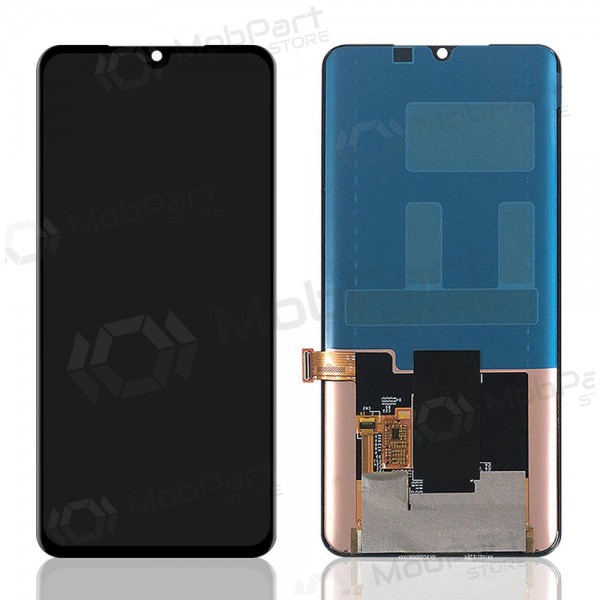 Xiaomi Mi Note 10 / Mi Note 10 Pro / Mi Note 10 Lite ekrāns (melns) (OLED) - Premium