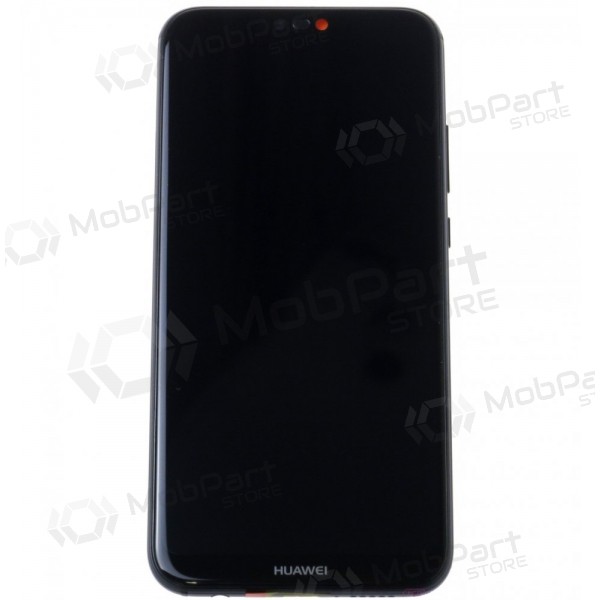 Huawei P20 Lite ekrāns (melns) (ar rāmīti un baterija) (service pack) (oriģināls)