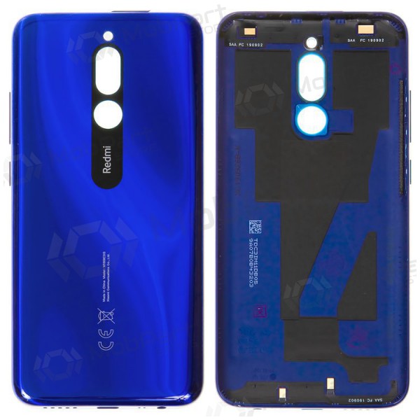 Xiaomi Redmi 8 aizmugurējais baterijas vāciņš (zils)